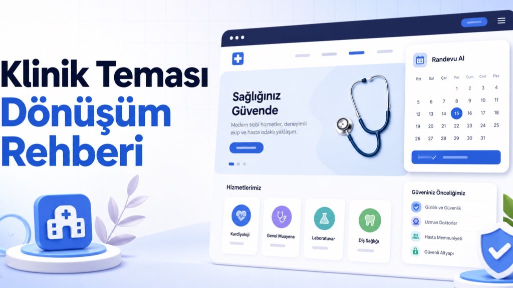 Klinik ve Doktor WordPress Temasında Dönüşümü Artıran 9 Unsur